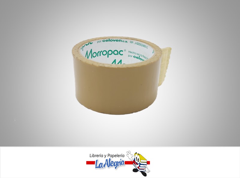 CINTA EMBALAR MARRON 48MMX35M UND MARCA MORROPAC   