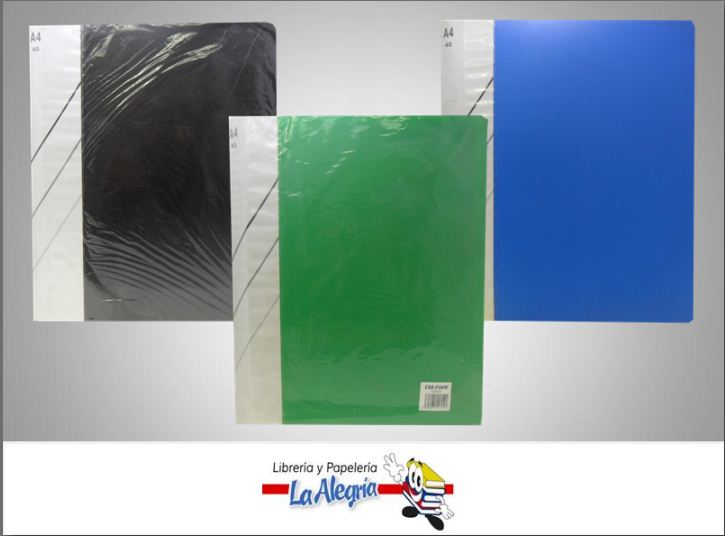 CARPETA CATALOGO 40H CARTA MARCA EVA FOAM   
