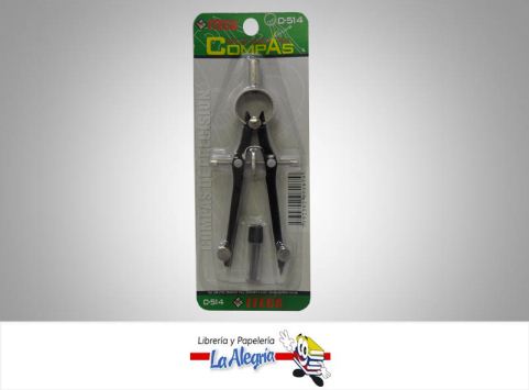 COMPAS ESCOLAR CON MINA C-514 STANDAR MARCA ITECA   