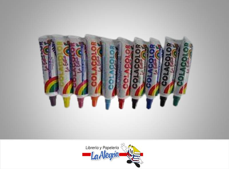 COLACOLOR ESTIC 100G AMARILLO MARCA LA ESTIC