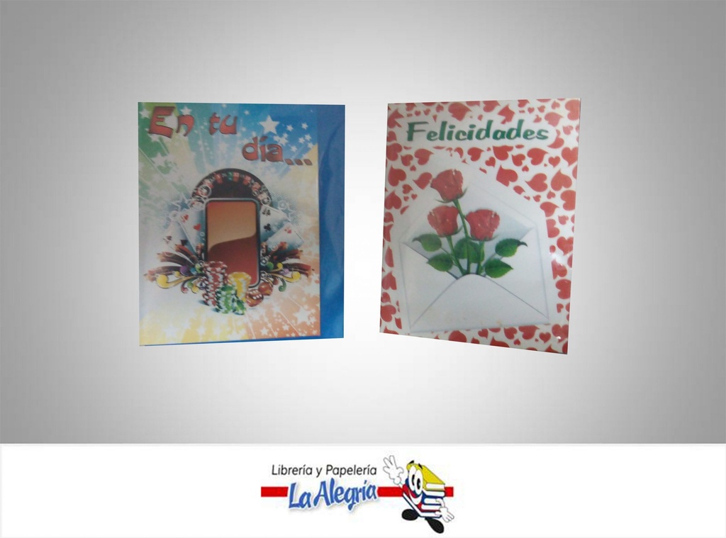 TARJETA DE REGALO 6,3X9,2 CM TODA OCASIO MARCA KUCHIS   