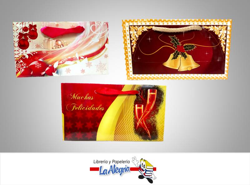 BOLSA DE REGALO 11X19,3 D/NAVIDAD MARCA KUCHIS   