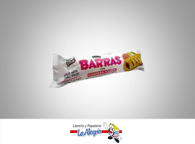 MINI BARRAS CON GUAYABA 100 GR MARCA STELLA   