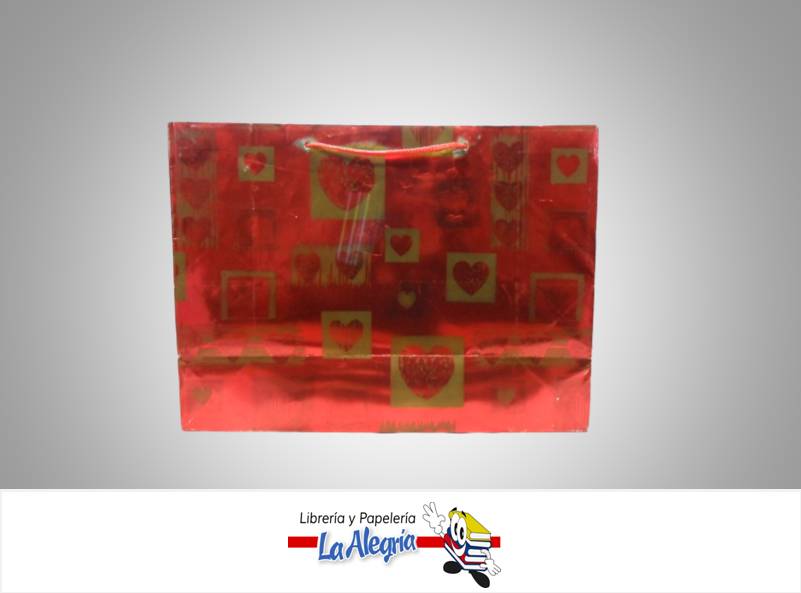BOLSA DE REGALO 40X30 D/AMOR MARCA DISIPAL   