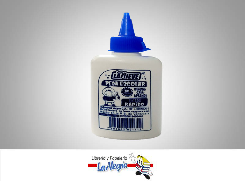 PEGA LIQUIDA BLANCA 70GR UND MARCA LA NIEVE