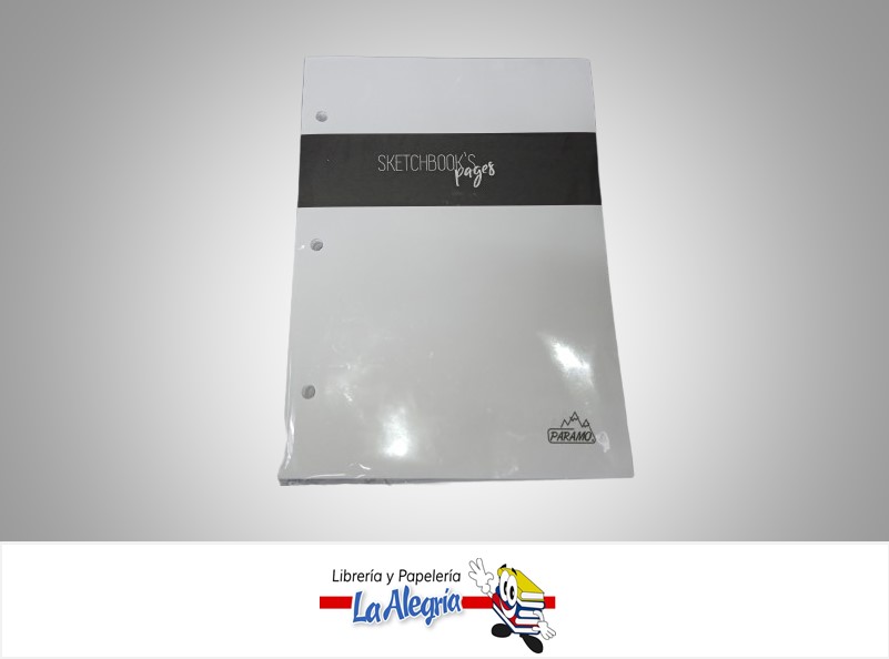 HOJA PONCHADA BLANCA PARAMO 100H 15,5X21 MARCA PARAMO   