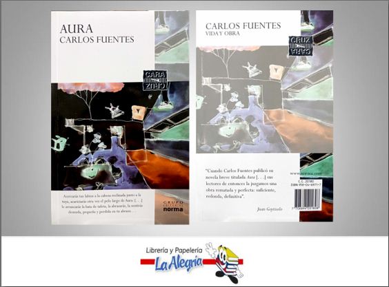 AURA TEMATICA NOVELAS AUTOR FUENTES CARLOS EDITORIAL EDITORIAL NORMA