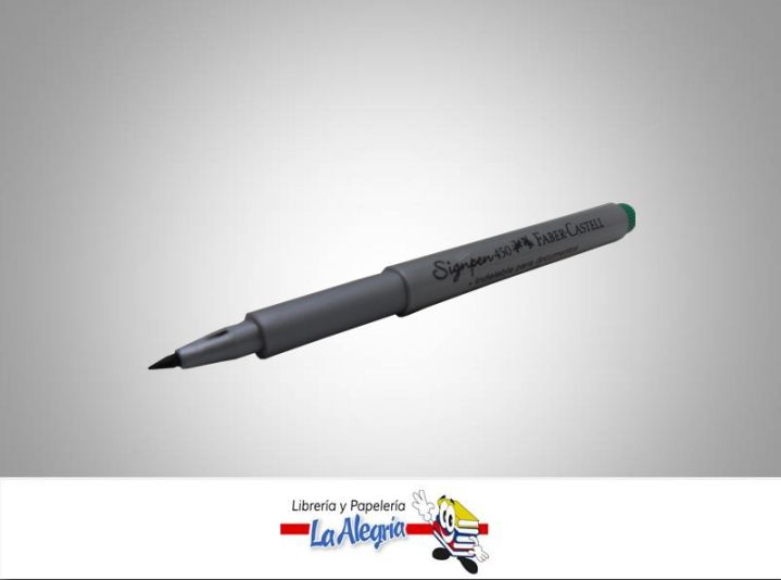 MARCADOR PERMANENTE PTA/FINA NEGRO MARCA FABER CASTELL   