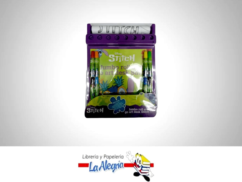 ROTAFOLIO PARA COLOREAR JUMBO STITCH MARCA ROSY