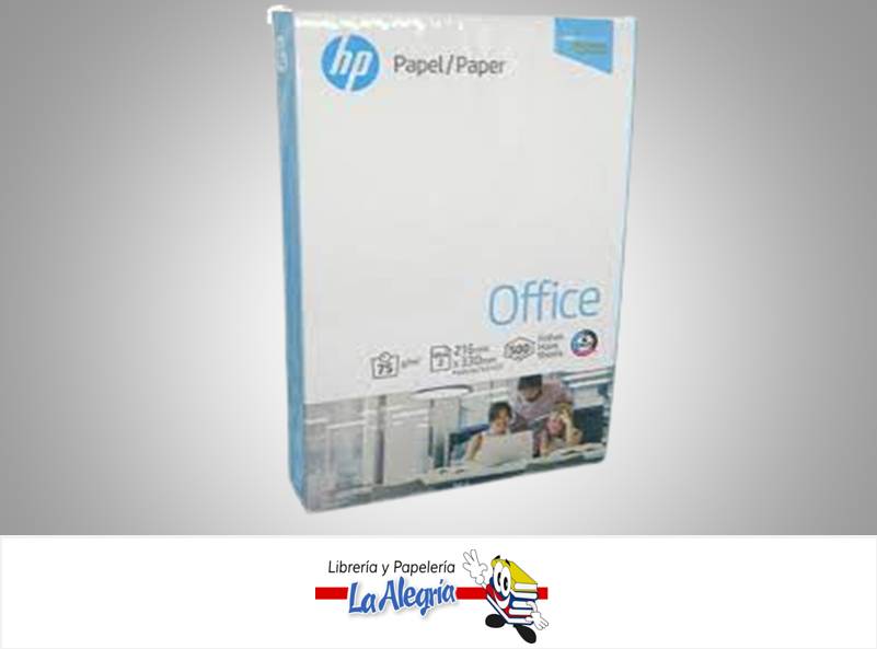 RESMA PAPEL 500H BASE 20 OFICIO MARCA HP   
