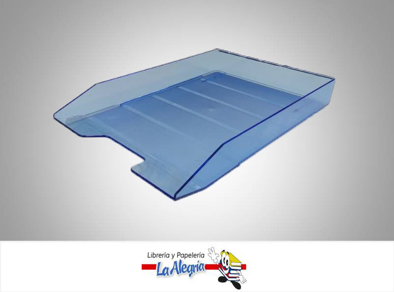 BANDEJA ACRILICA 1 NIVEL REF211 AZUL MARCA ACRIMET   