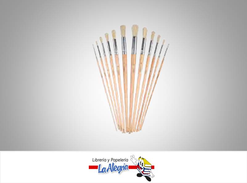 PINCEL SET DE 12 PIEZAS OK516D MARCA OFIMAK