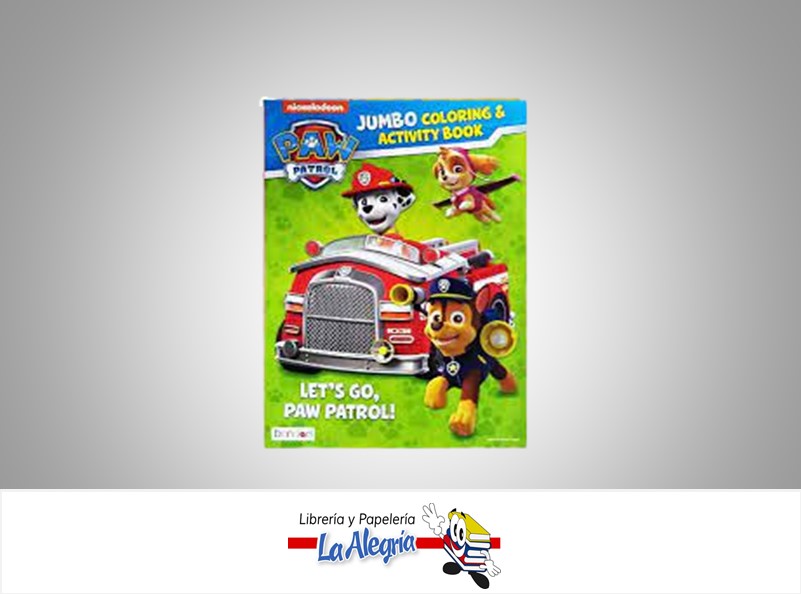 LIBRO COLOREAR PAW PATROL TEMATICA LIBRO COLOREAR AUTOR BENDON