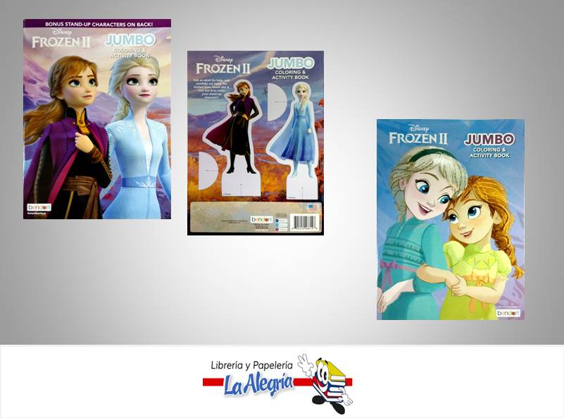 LIBRO COLOREAR ANNA Y ELSA  TEMATICA LIBRO COLOREAR AUTOR BENDON  