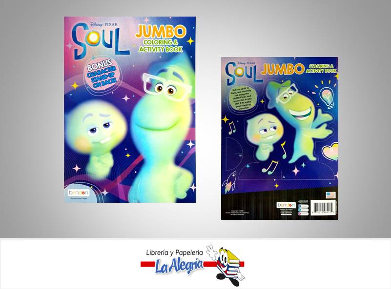 LIBRO COLOREAR SOUL JUMBO  TEMATICA LIBRO COLOREAR AUTOR BENDON  