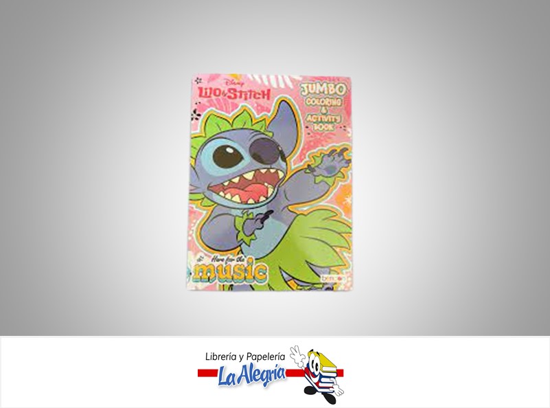 LIBRO COLOREAR LILO & STICHJUMBO  TEMATICA LIBRO COLOREAR AUTOR BENDON  