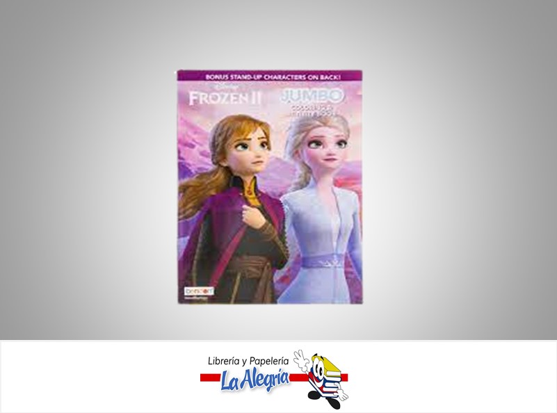 LIBRO COLOREAR FROZEN II JUMBO  TEMATICA LIBRO COLOREAR AUTOR BENDON  