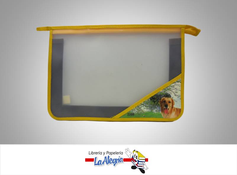 CARPETA PLAST C/CIERRE CARTA MARCA S/M   