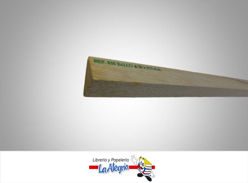 MADERA BALSA TRIANGULAR 20X910 MM MARCA COBALSA   