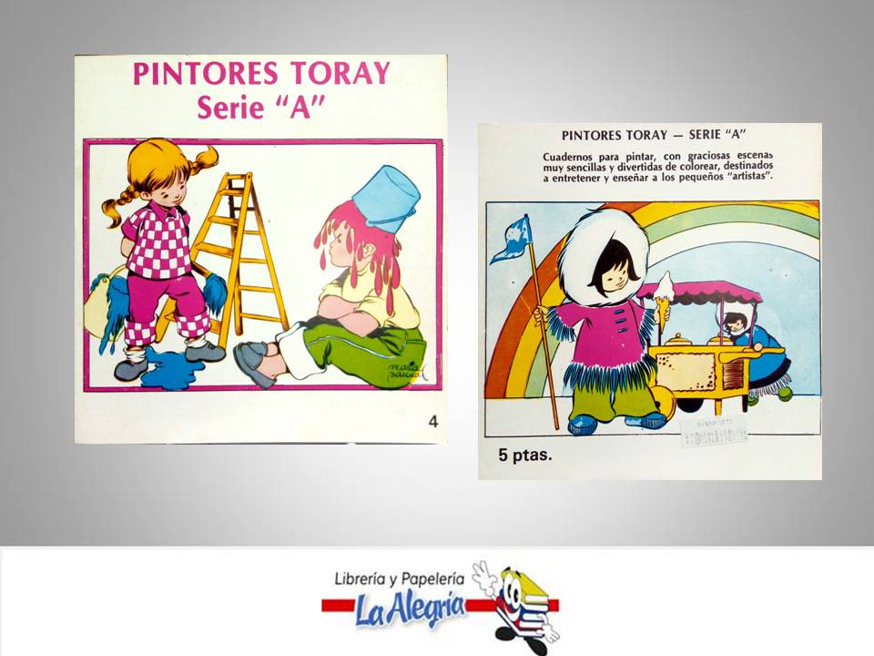 PINTORES TORAY SERIE A N-4  TEMATICA CUENTOS AUTOR PASCUAL MARIA EDITORIAL EDICIONES TORAY S.A