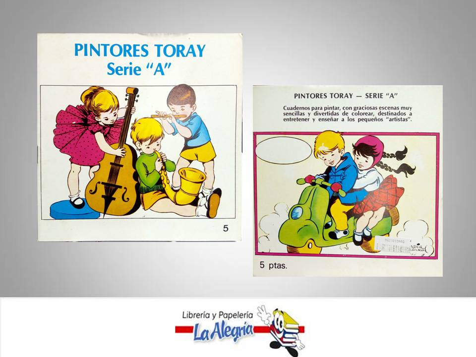 PINTORES TORAY SERIE A N-5  TEMATICA CUENTOS   EDITORIAL EDICIONES TORAY S.A