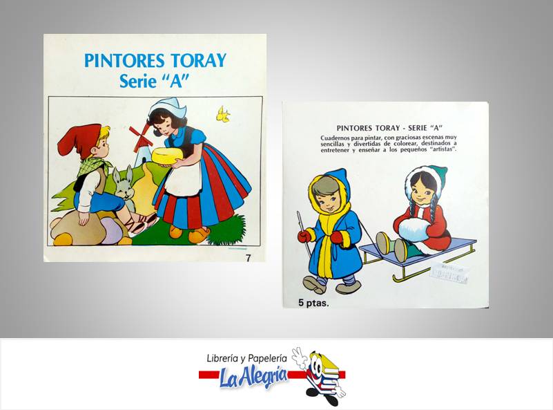 PINTORES TORAY SERIE A N-7  TEMATICA CUENTOS AUTOR PASCUAL MARIA EDITORIAL EDICIONES TORAY S.A