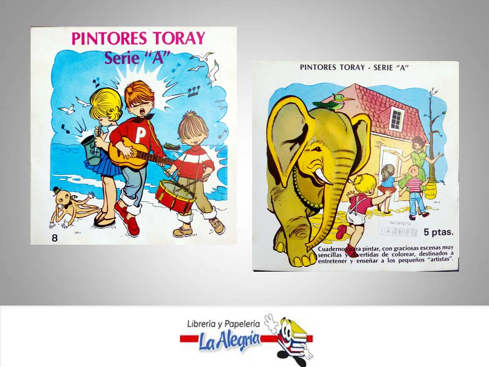 PINTORES TORAY SERIE A N- 8  TEMATICA CUENTOS AUTOR PASCUAL MARIA EDITORIAL EDICIONES TORAY S.A
