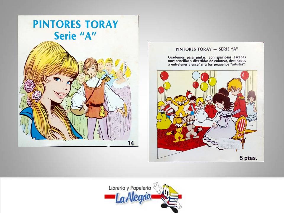 PINTORES TORAY SERIE A N-14  TEMATICA CUENTOS AUTOR PASCUAL MARIA EDITORIAL EDICINES TORAY S.A