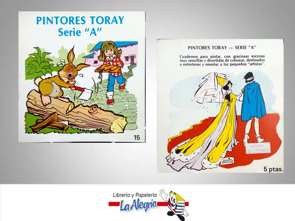 PINTORES TORAY SERIE A N-15  TEMATICA CUENTOS AUTOR PASCUAL MARIA EDITORIAL EDICIONES TORAY S.A