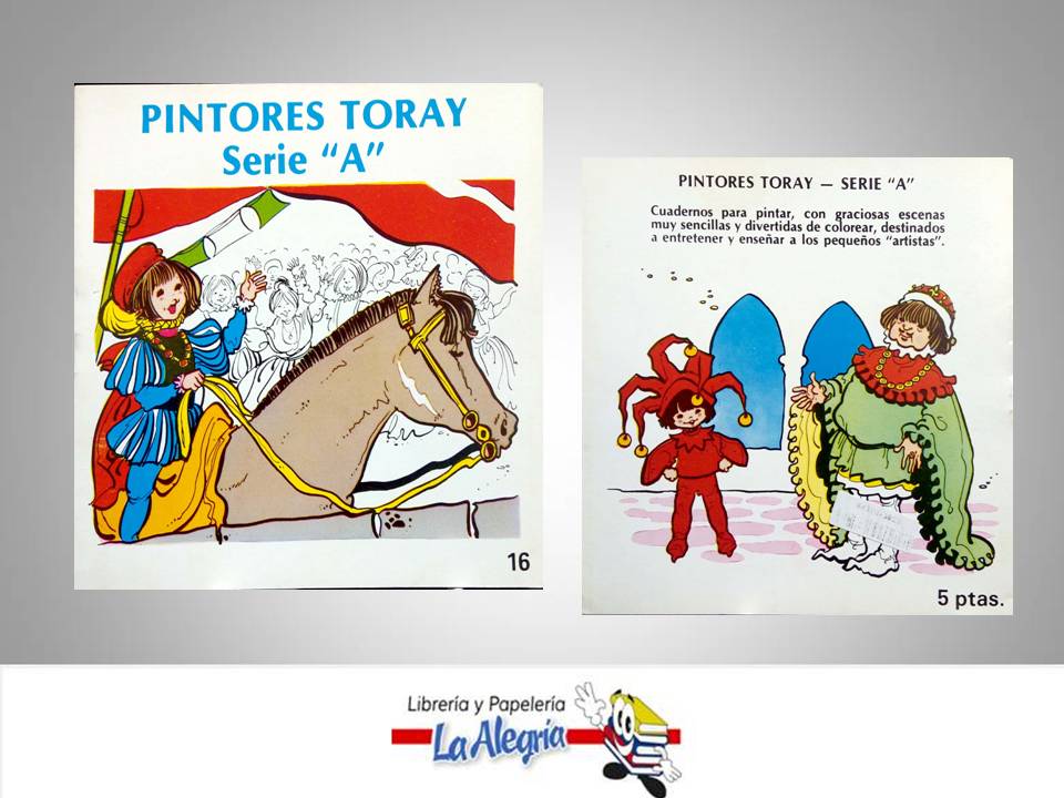 PINTORES TORAY SERIE A N-16  TEMATICA CUENTOS AUTOR PASCUAL MARIA EDITORIAL EDICIONES TORAY S.A