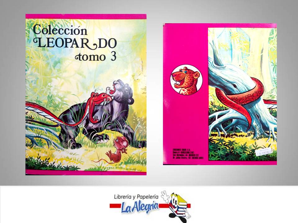 COLECCION LEOPARDO TOMO 3  TEMATICA CUENTOS AUTOR DR JULIAN ALVAREZ EDITORIAL TORAY