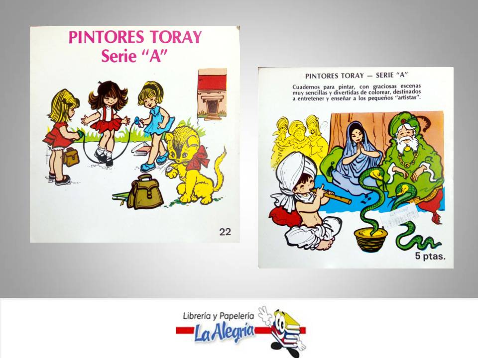 PINTORES TORAY SERIA A N-22  TEMATICA CUENTOS INFANTILES AUTOR PASCUAL MARIA EDITORIAL CUENTO ECONOMICO