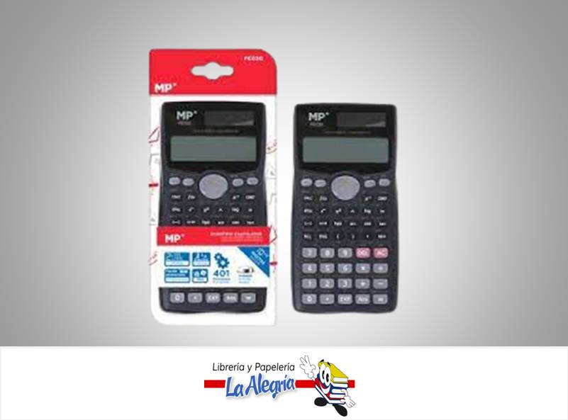 CALCULADORA CIENTIFICA NEGRO MARCA MP   