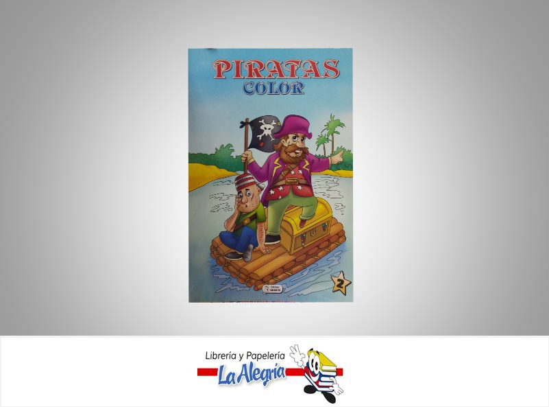 COLECCION PIRATAS COLOR  TEMATICA INFANTIL AUTOR SICOBEN EDITORIAL EDICIONES SICOBEN, C.A.