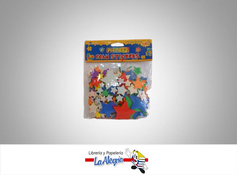 FIGURAS FOAMY ADHESIVA ESRTELLAS MARCA CORELA   