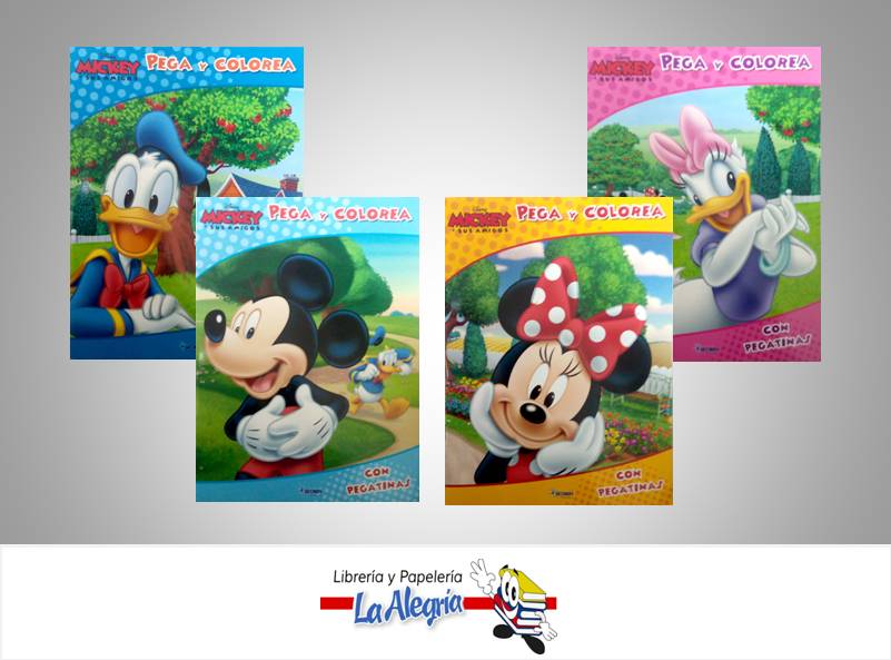 COLECCION PEGACOLOR DISNEY TEMATICA INFANTIL   EDITORIAL SICOBEN