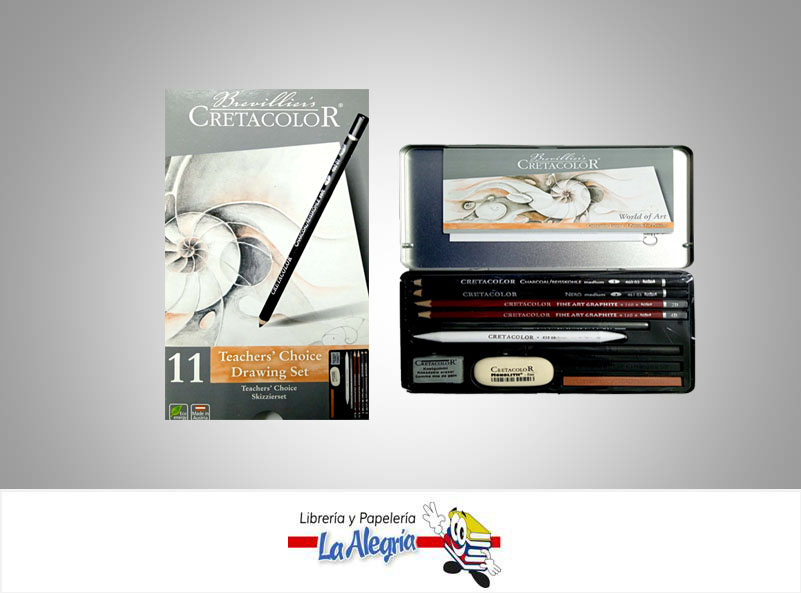 TEACHERS CHOICE C/METAL 12 PZ COD40032 MARCA CRETACOLOR   