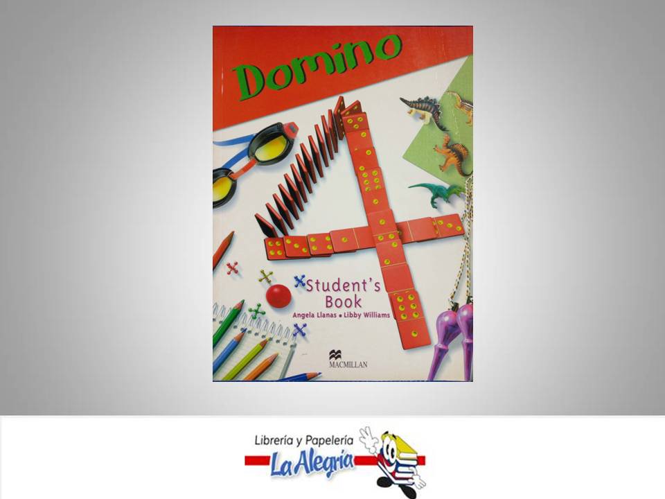 DOMINO 4 STUDENTS BOOK  TEMATICA IDIOMAS AUTOR LLANAS ANGELA EDITORIAL MACMILLAN HEINEMANN