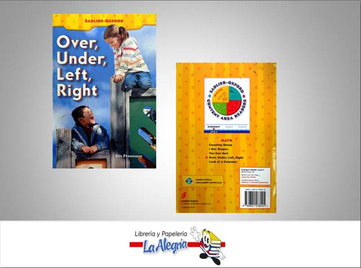 OVER, UNDER, LEFT, RIGHT  TEMATICA IDIOMAS AUTOR JIM FREEMONT EDITORIAL SADLIER-OXFORD