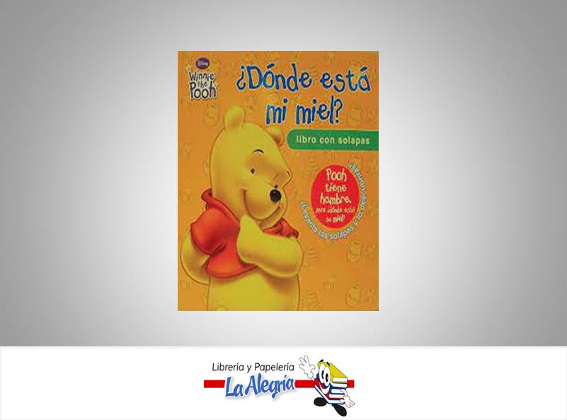 WINNIE POOH DONDE ESTA MI MIEL TEMATICA CUENTO INFANTIL   EDITORIAL DISNEY