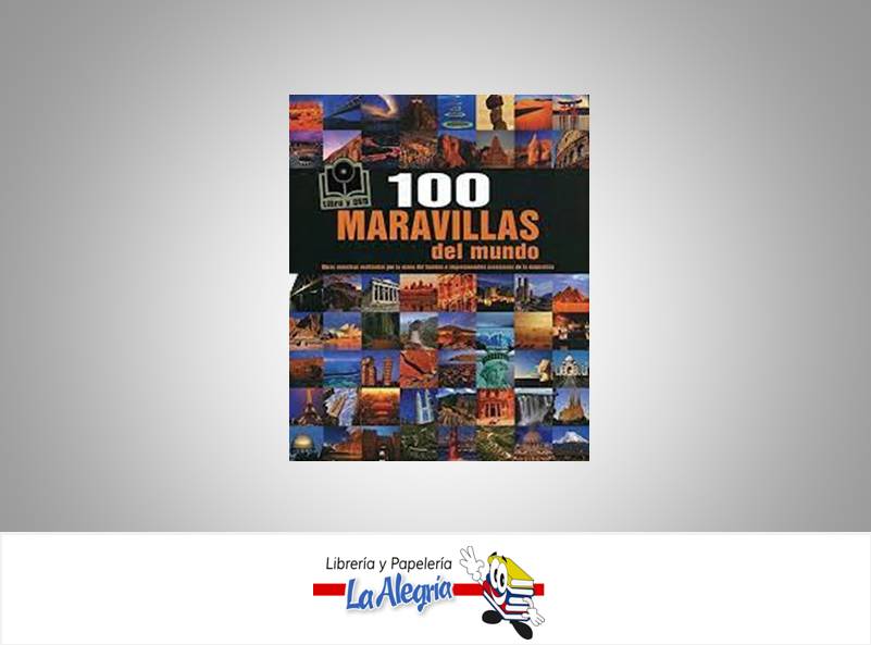100 MARAVILLAS DEL MUNDO LIBRO Y DVD  TEMATICA ENCICLOPEDIA AUTOR PARRAGON  