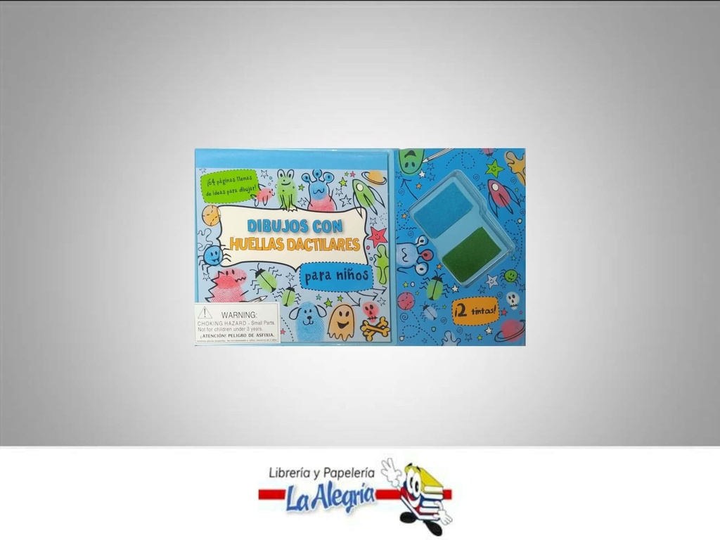 DIBUJOS CON HUELLAS DACTILARES TEMATICA INFANTIL AUTOR PARRAGON BOOKS LTD