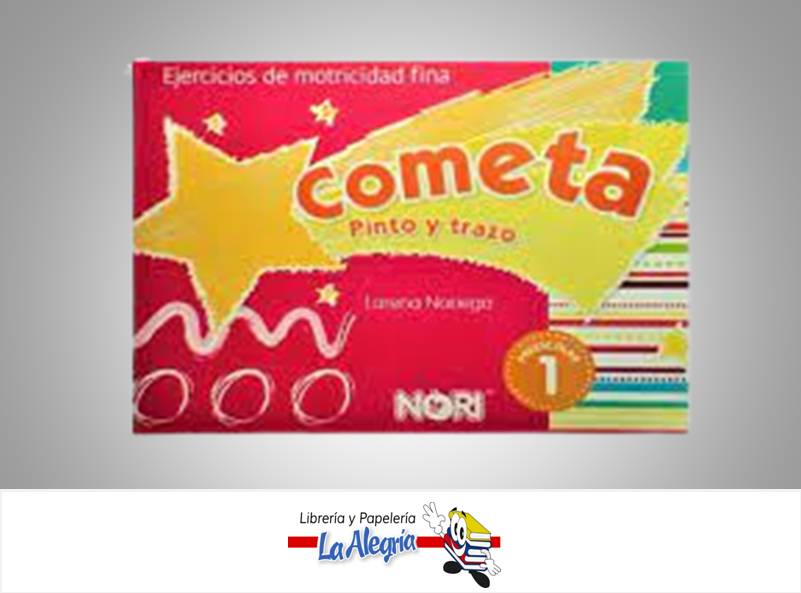 COMETA PINTO Y TRAZO 1 PREESCOLAR  TEMATICA PREESCOLAR AUTOR NORIEGA LORENA EDITORIAL EDITORIAL LIMUSA NORIEGA