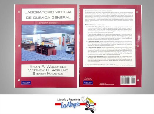 LABORATORIO VIRTUAL DE QUIMICA GENERAL  TEMATICA QUIMICA AUTOR WOODFIELD BRIAN EDITORIAL PEARSON