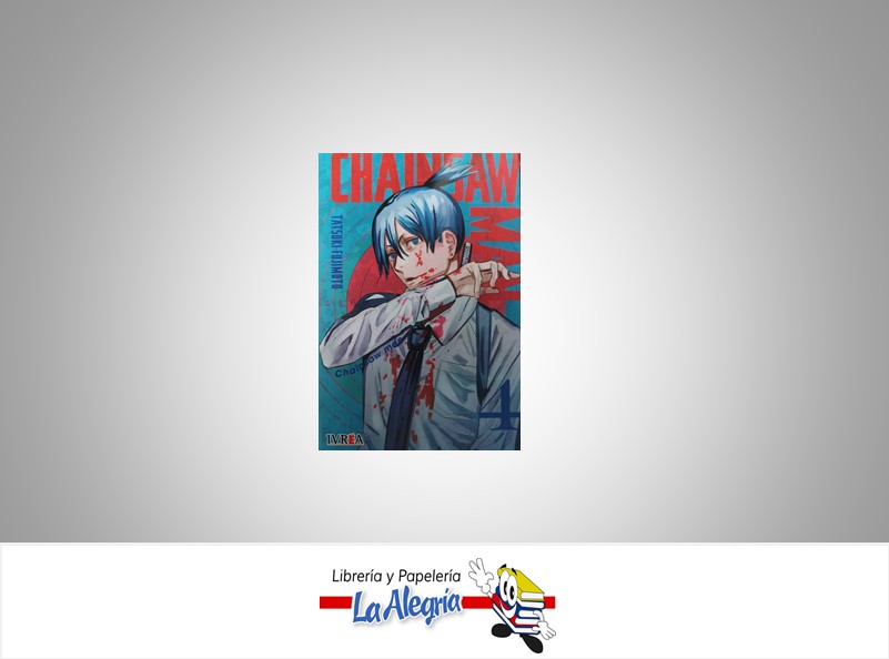 CHAINSAW MAN VOL.04 TEMATICA MANGA AUTOR TATSUKI FUJIMOTO EDITORIAL IVREA