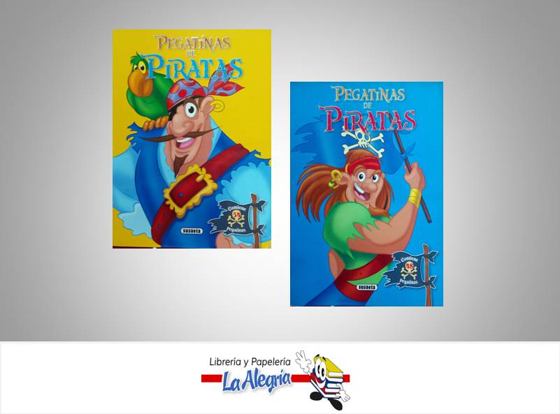 PEGATINAS DE PIRATAS  TEMATICA INFANTIL   EDITORIAL SUSAETA EDICIONES S.A