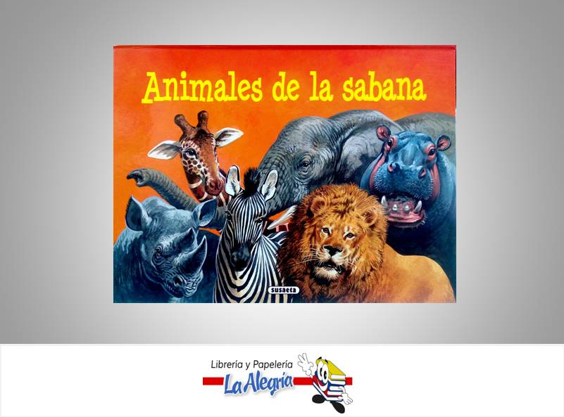 ANIMALES DE LA SABANA TEMATICA CUENTOS  EDITORIAL PLANETA DE VENEZUELA