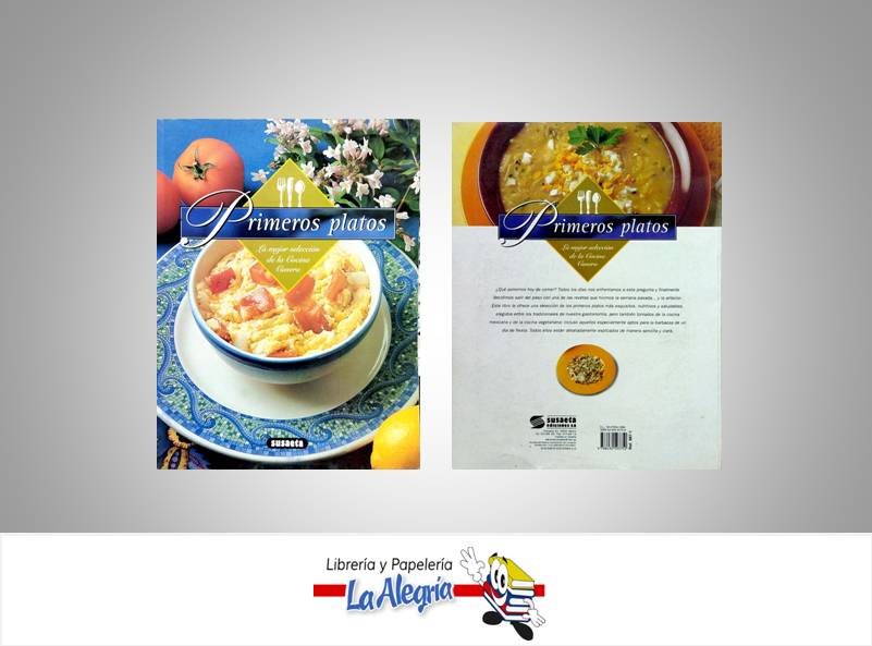 PRIMEROS PLATOS  TEMATICA COCINA   EDITORIAL SUSAETA