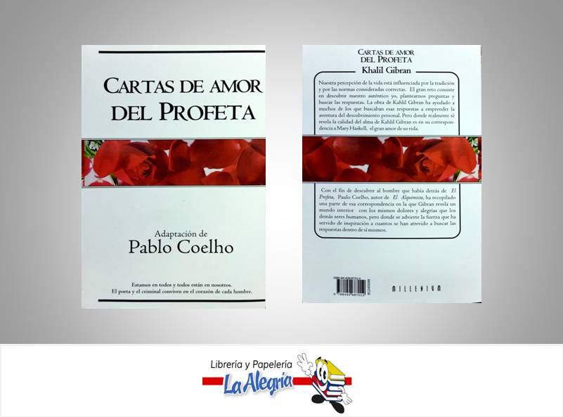 CARTAS DE AMOR DEL PROFETA  TEMATICA AUTOAYUDA AUTOR COELHO, PABLO EDITORIAL MILLENIUM