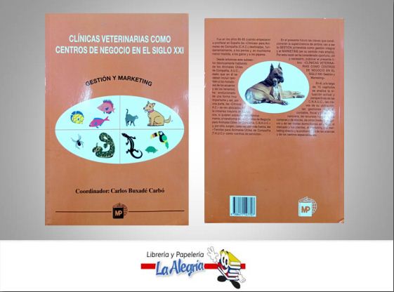 CLINICAS VETERINARIAS COMO CENTROS DE NE  TEMATICA VETERINARIA AUTOR BUXADE CARLOS EDITORIAL MUNDI PRENSA